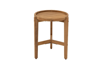 Боковой стол из тика Joygarden АСПЕН, коричневый