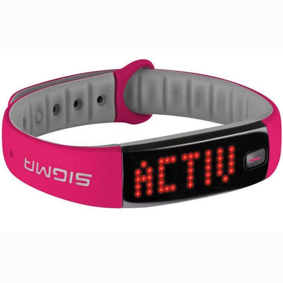 Фитнес-браслет Sigma Sport Activo 22912 (Berry-Pink)