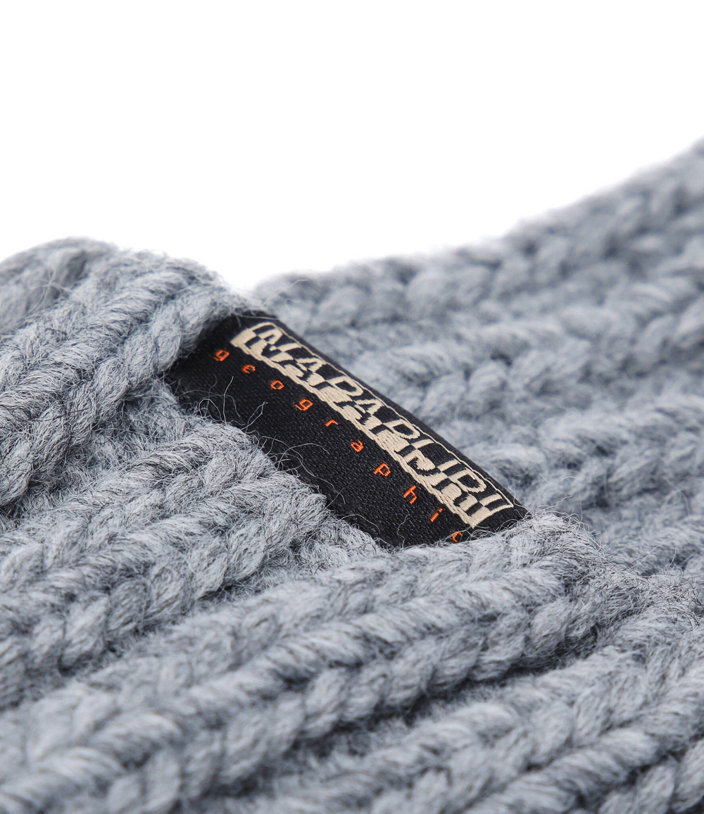 шапка semiury Napapijri - серый(NP0A4GKC)