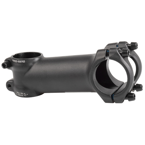 Вынос внешний 5-404525 нерегул. 1 1/8" 100мм/+7` д/руля 31,8мм алюм. кован. матов. Cat.3 Cross Country до140кг, черный 3D FORGED ALLOY ST-M3.1 M-WAVE