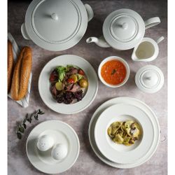 Тарелка глубокая 200 мл d 22,5 cм h3,1 см Luxe Noble [6]