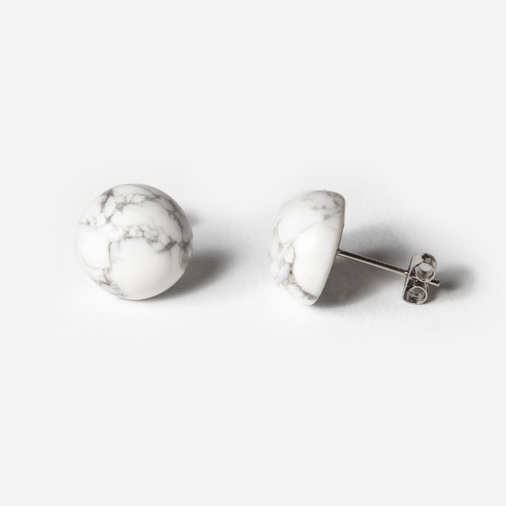 Серьги Pin WHT