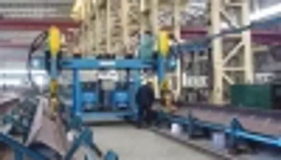 Автоматическая консольная установка для сварки балок серии INSXBH, INTEGRAL