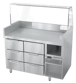 Станция для бургеров и хот-догов ATESY Бавария БХС -1235.700-02-1