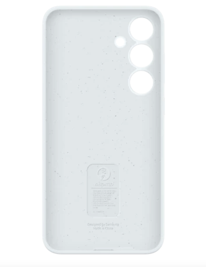 Чехол-накладка Silicone Case S24+ ( Белый)