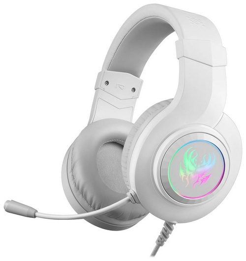 Наушники Defender Ghost LED белый