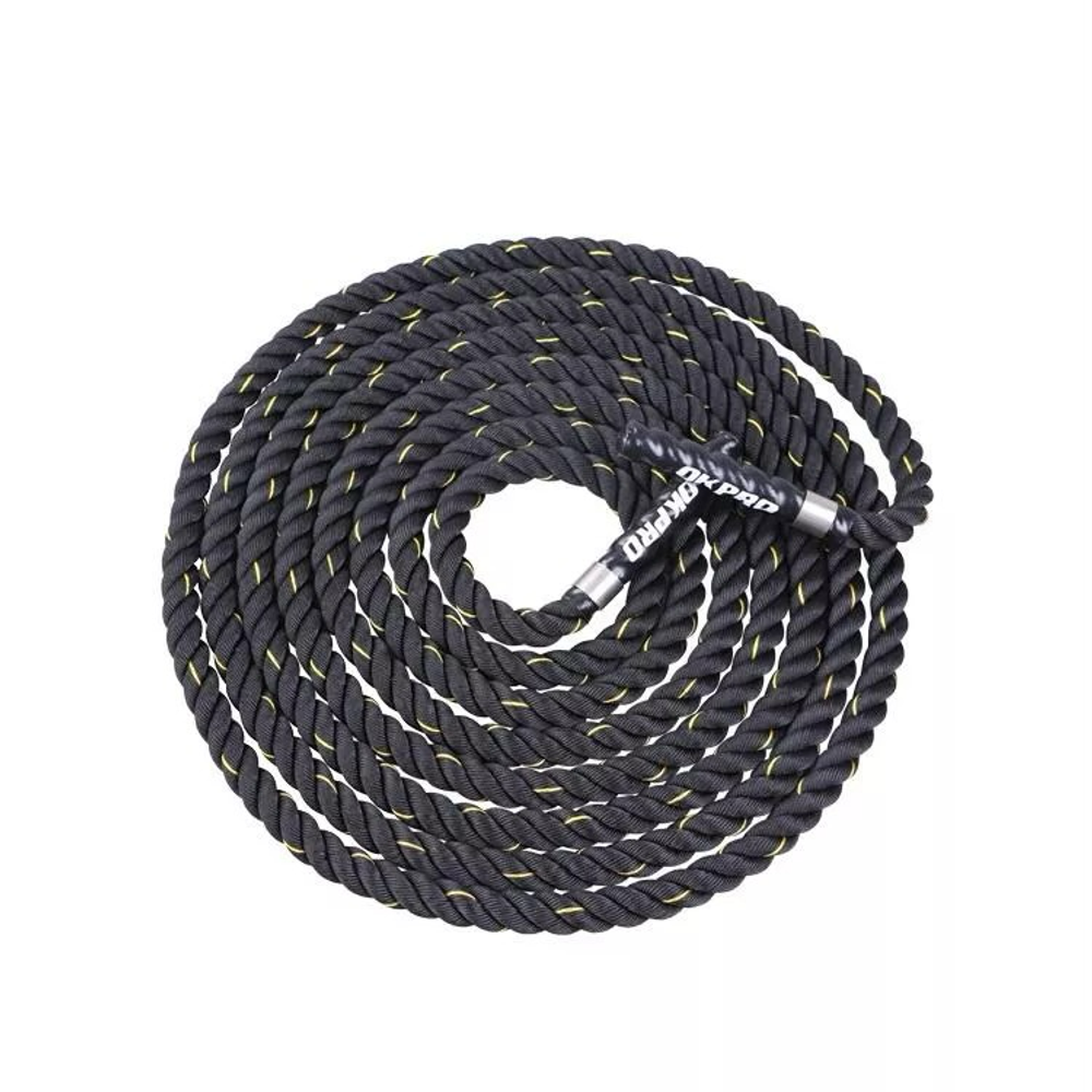 Канат тренировочный 12 м толщина 38 мм телиреновый OKPRO
