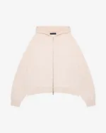 Худи Bruler d'Amour Zip Étoile avant l’aube молочное