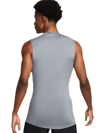 Компрессионка  Nike Pro Dri-Fit Tight Sleeveless фитнес Top - серый