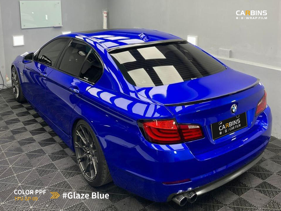Carbins Color PPF Glaze Blue GP 09 синяя цветная полиуретановая защитная антигравийная пленка