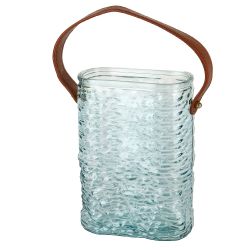 Ваза "Сумочка" h=17,5см, v=1200мл (стекло) (индивидуальная упаковка)