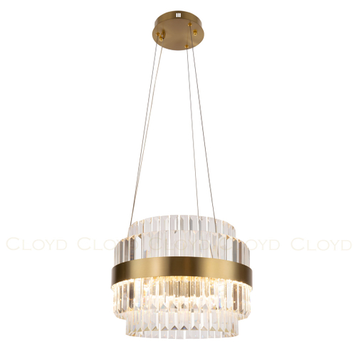 Люстра Cloyd BROTIGAN C1 / Ø40 см - латунь (арт.10770)