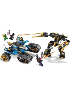 Конструктор Ниндзя "Внедорожник-молния" 576 деталей 21493