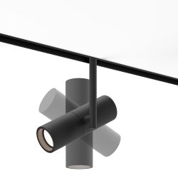 Трековый светильник светодиодный Maytoni Exility   TR005-2-12W4K-B