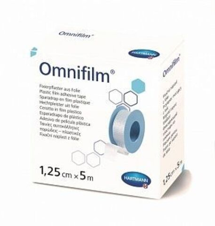 OMNIFILM-фикс.пластырь из прозрачной пленки 1,25см х 5м 1шт.