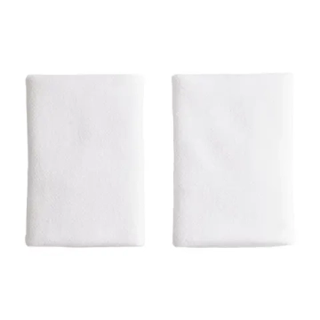 Напульсник теннисный Adidas Long Wristband (OSFM) 2P - white/iron metallic