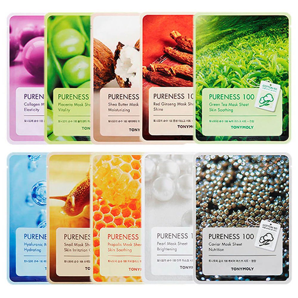 Tony Moly Pureness 100 Mask Sheet тканевая маска для лица