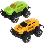 Набор машин 2 шт «Джип», иннерционные, 11 см, пакет