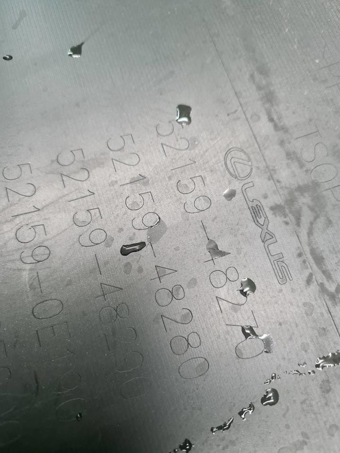 Бампер задний Lexus RX 4 (2019-2022)