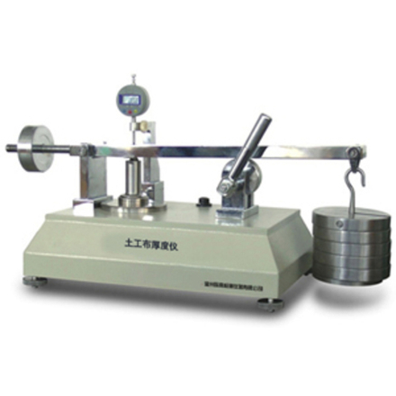 Geotextiles thickness gauge