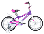 Велосипед NOVATRACK 16" NOVARA, лиловый, нет багажника