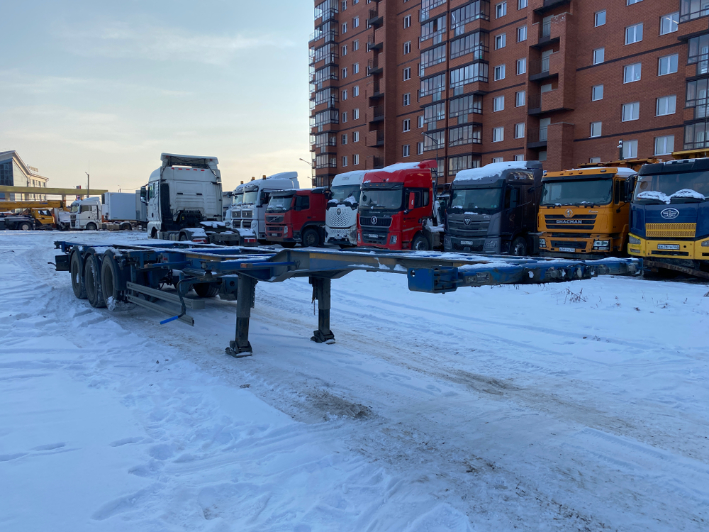 ЧМЗАП 9906* Полуприцеп контейнеровоз 3 оси 99064H-04