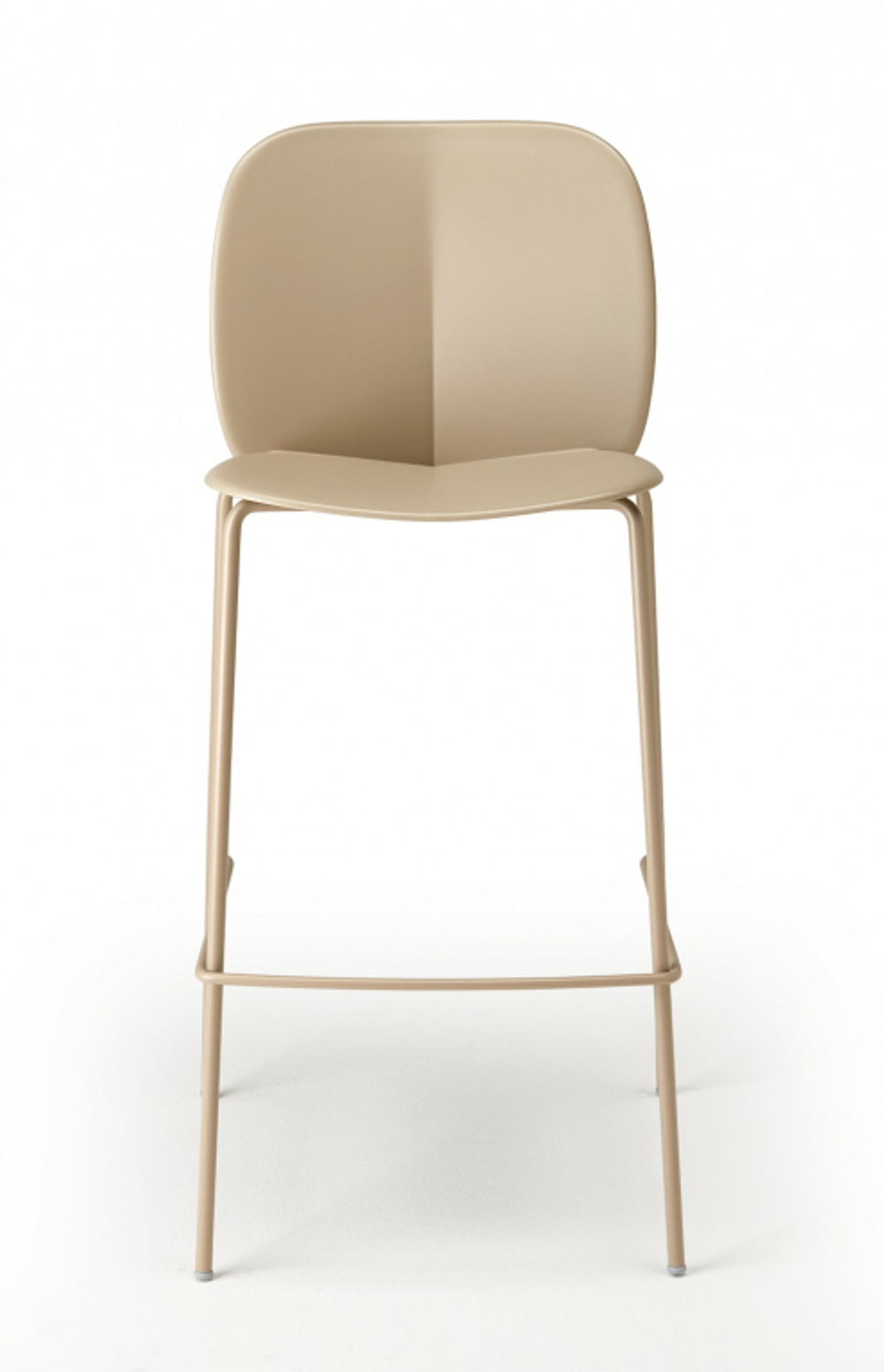 Стул пластиковый барный Scab Design Mentha Go Green, тортора