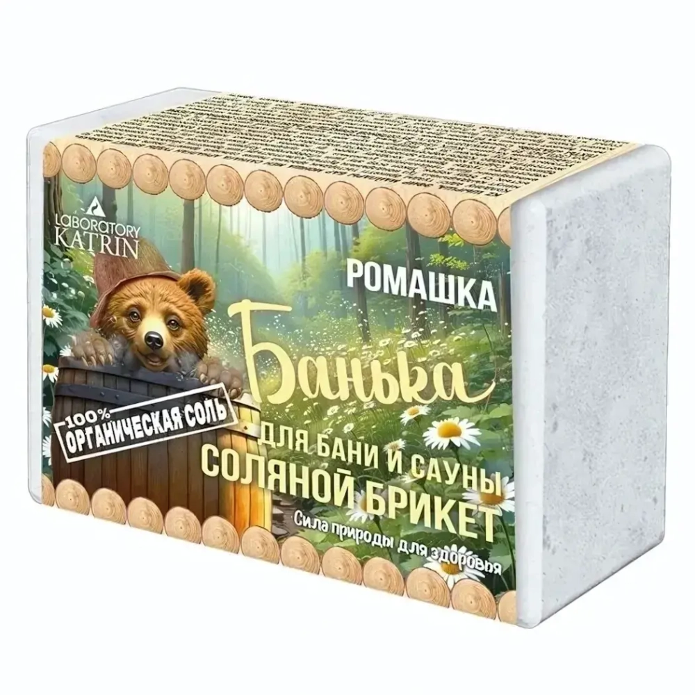 БАНЬКА брикет д/бани солян. «Банька» Ромашка 500 г.