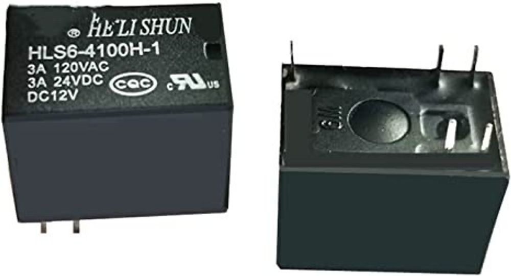 Реле электромагнитное HLS6-4100-H-1 12VDC