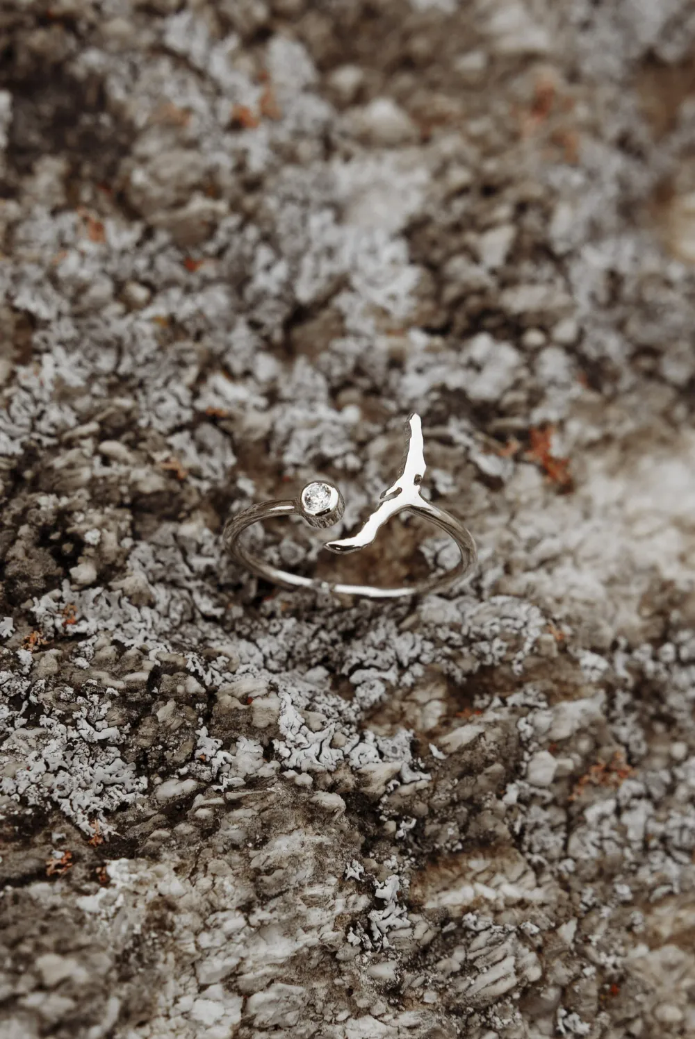 Кольцо Байкал с фианитом