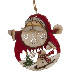 GAEM Изделие декоративное подвесное "Рождество", L11 W0,5 H11 см, 4в.