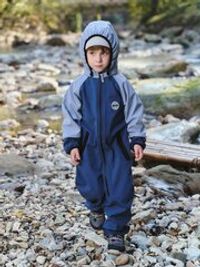 Комбинезон Колор блок Softshell демисезонный "Шторм"