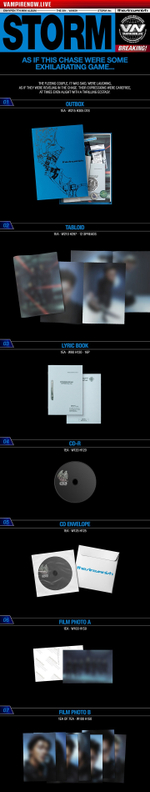 Альбом ENHYPEN - 7th Mini Album [THE SIN : VANISH] РАНДОМ (FORBIDDEN Ver. / AFTERLIGHT Ver. / STORM Ver.)