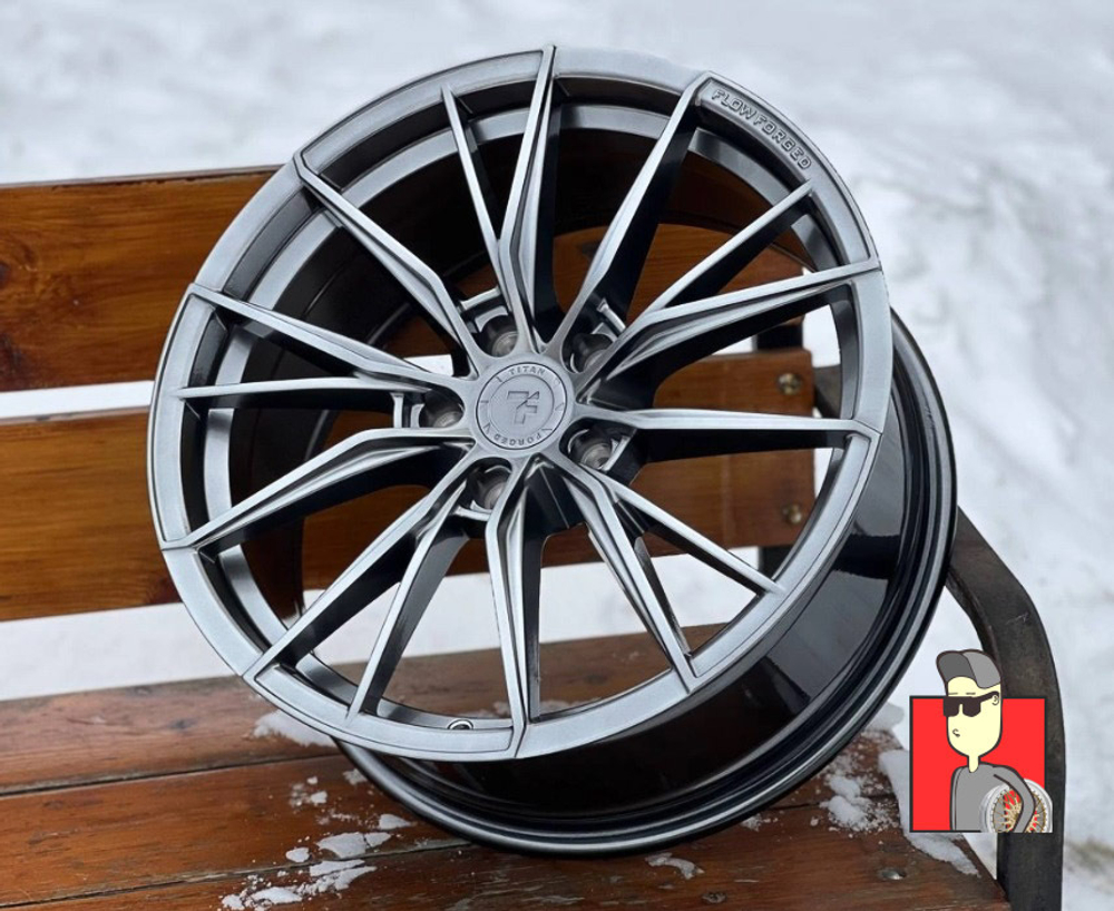 Комплект дисков Brixton Flow From Titan Forged TF28 18x8 et35 5x112