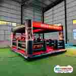 Батут для механического быка «Чемпион арены», 7×6×4 м