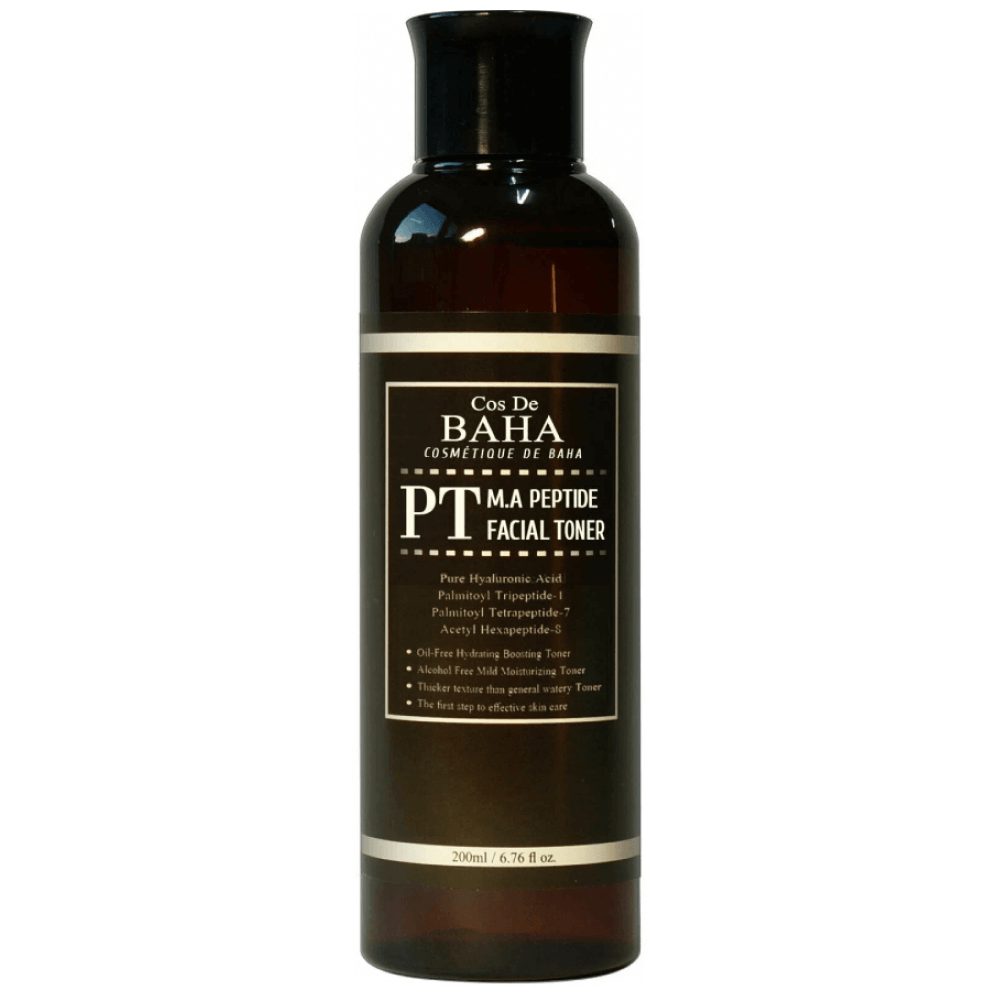 Пептидный тонер с матриксилом и аргирелином Cos De BAHA M.A Peptide Facial Toner, 200 мл