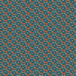 Шаль 120*120см, ЛОШАДКИ на синем