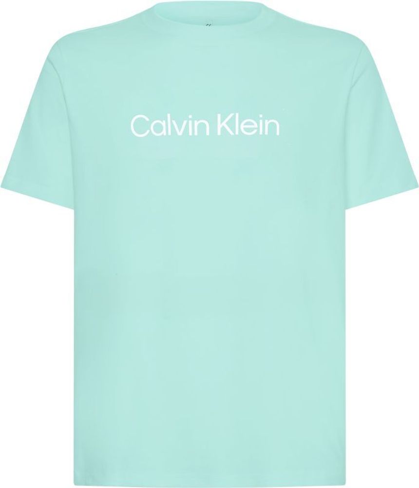 Мужская теннисная футболка Calvin Klein PW SS T-shirt - blue tint
