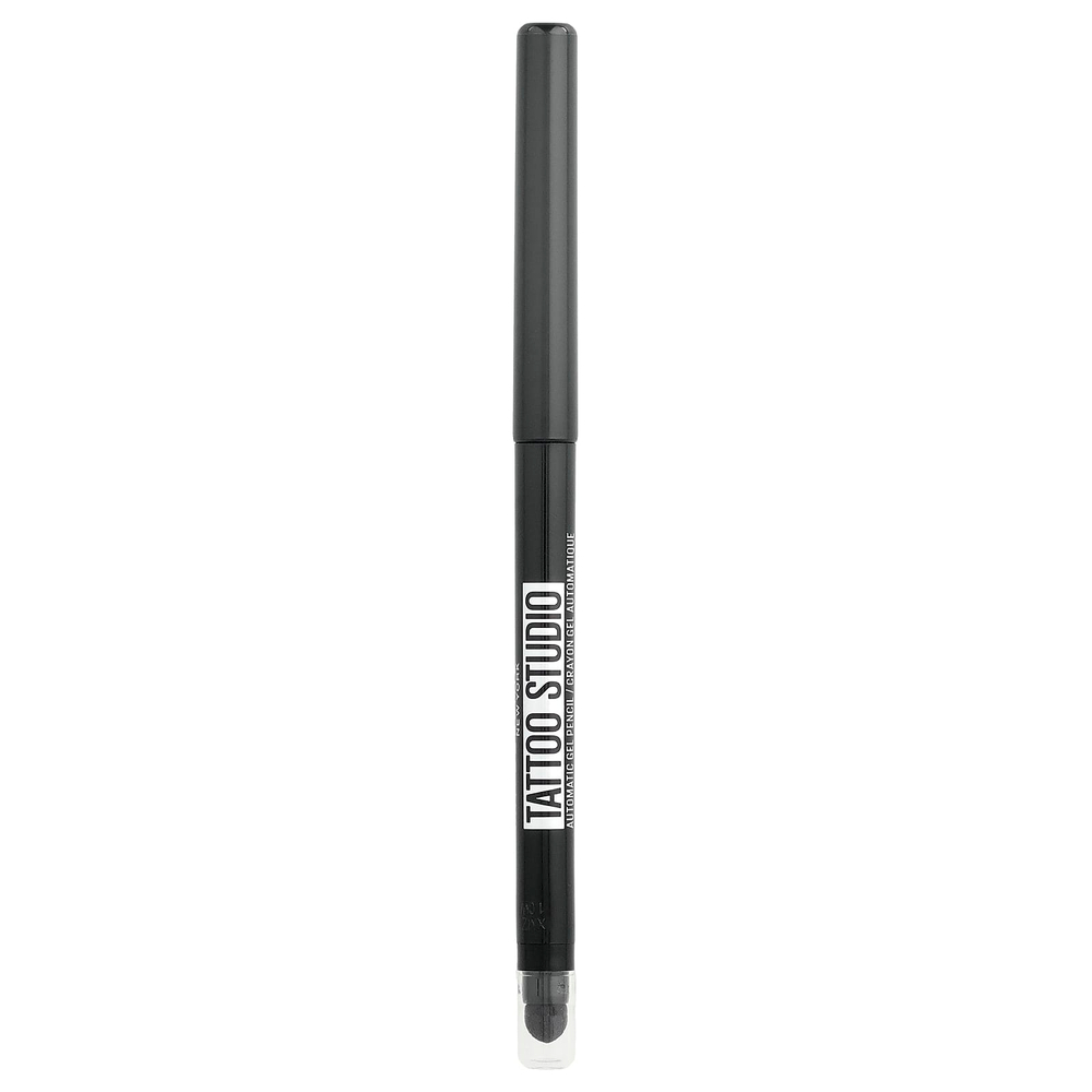 Maybelline, Nail Studio, автоматическая гелевая подводка для глаз, оттенок 010 какао-черный, 280 мг (0,01 унции)