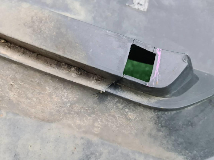 Бампер задний Infiniti QX60 (2016-2020)