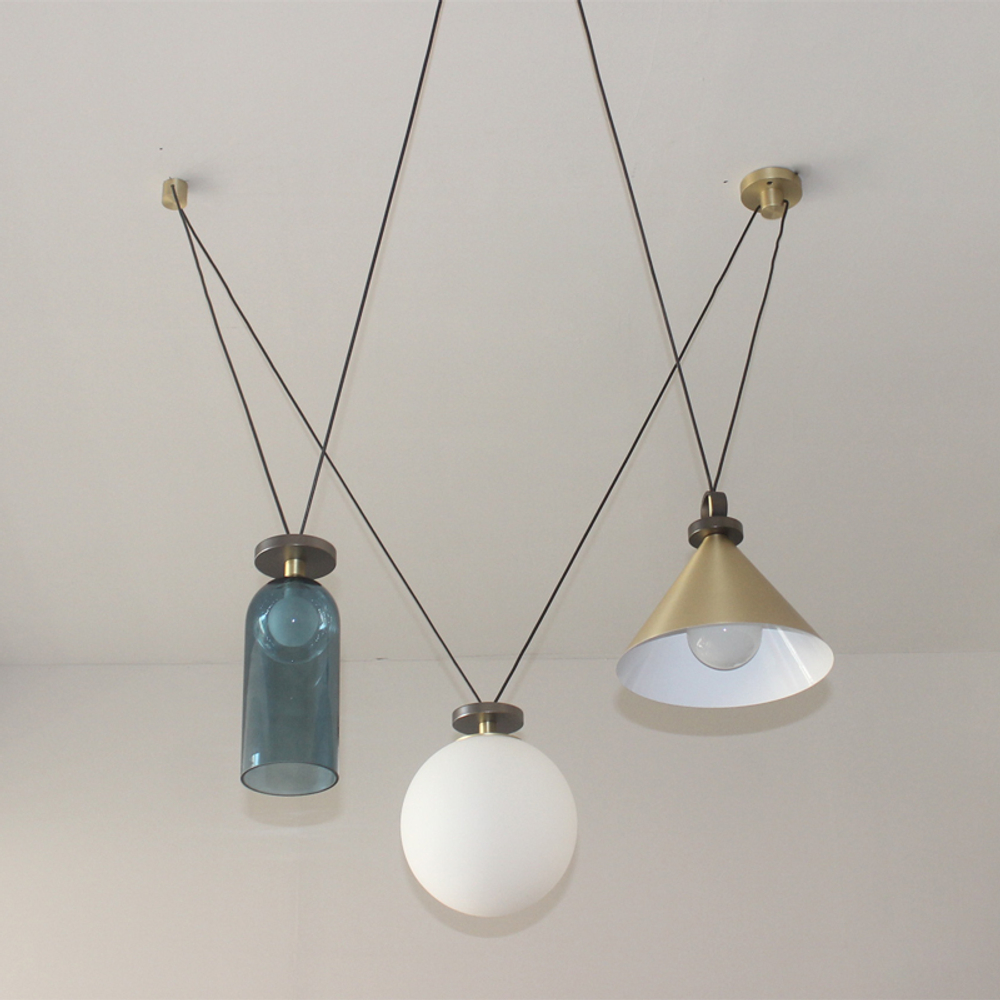 Pendant design lamp  Shape Up 5 by Roll & Hill