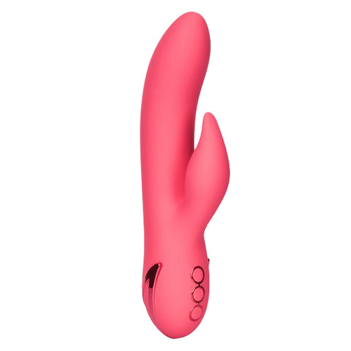 Коралловый вибратор 12см с функцией движения пальчика California Exotic Novelties San Francisco Sweetheart SE-4350-10-3