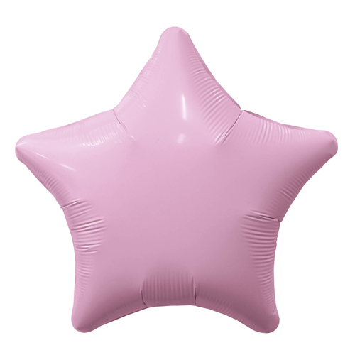 Ag (19''/48 см) Звезда, Мистик, Розовый фламинго, Сатин, 1 шт.