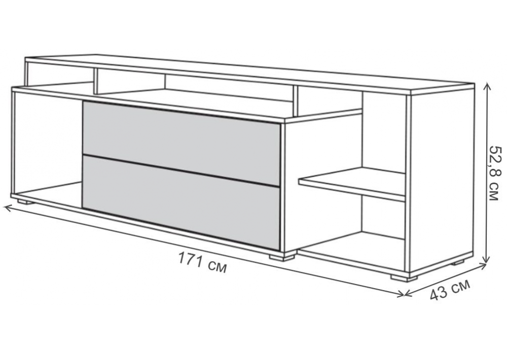 Модульная гостиная Бэль белый премиум / дуб золотой craft комплектация 1
