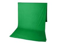 Фон тканевый GreenBean Field 3.0 х 7.0 Green зеленый хромакей