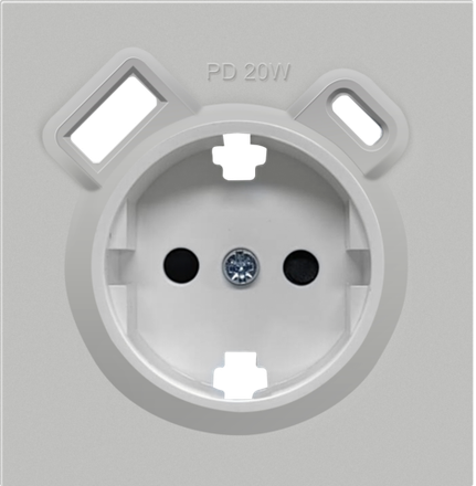 Матовый серый