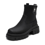 QIANGREN 3515 Ankle Boots Women"s Black Brown