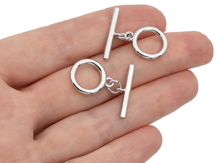 Тогл круглый для украшений 13мм