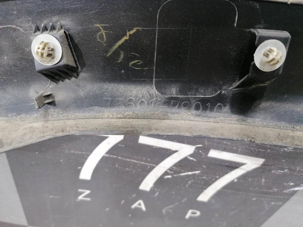 Накладка крыла переднего правого Lexus NX 1 14-21 Б/У Оригинал 7560178010