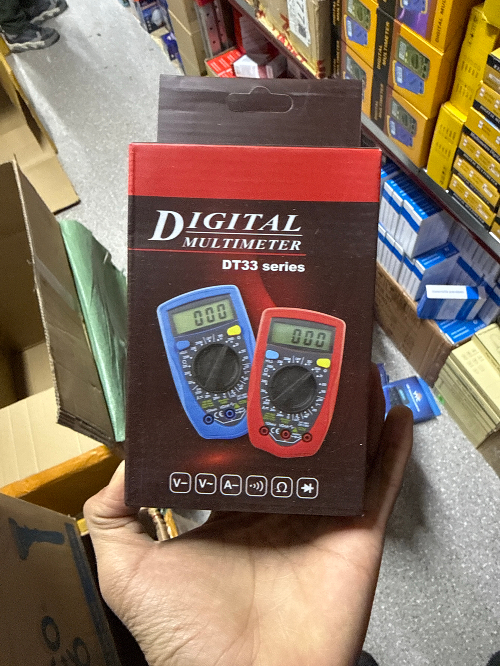 мультиметер DT33